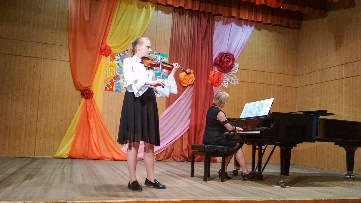 Концерт, посвященный «Международному Дню Музыки» и «Дню Учителя»